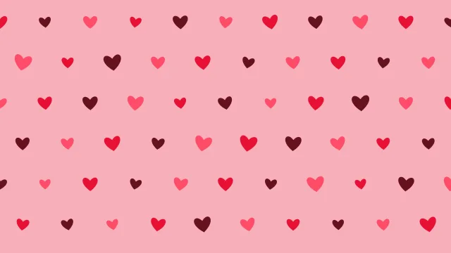 Primary Scarlet hearts background — free HD primary scarlet color wallpaper 1920x1080