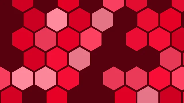 Primary Scarlet hexagon desktop wallpaper — free 4K primary scarlet wallpaper 3840x2160