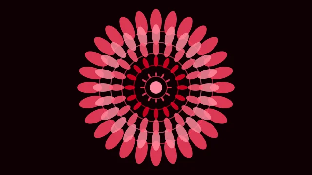 Primary Scarlet mandala desktop wallpaper — free 4K primary scarlet wallpaper 3840x2160
