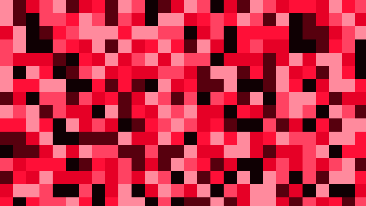 Primary Scarlet pixel background — free HD primary scarlet color wallpaper 1920x1080