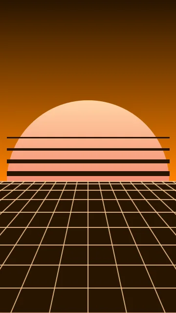 Princeton Orange vaporwave phone wallpaper — free HD princeton orange mobile wallpaper 1080x1920