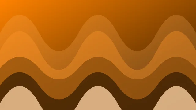 Princeton Orange waves desktop wallpaper — free 4K princeton orange wallpaper 3840x2160