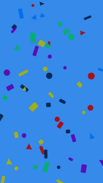 Prussian Blue confetti phone wallpaper — free HD prussian blue mobile wallpaper 1080x1920
