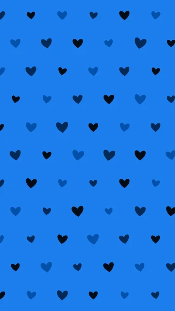 Prussian Blue hearts phone wallpaper — free HD prussian blue mobile wallpaper 1080x1920