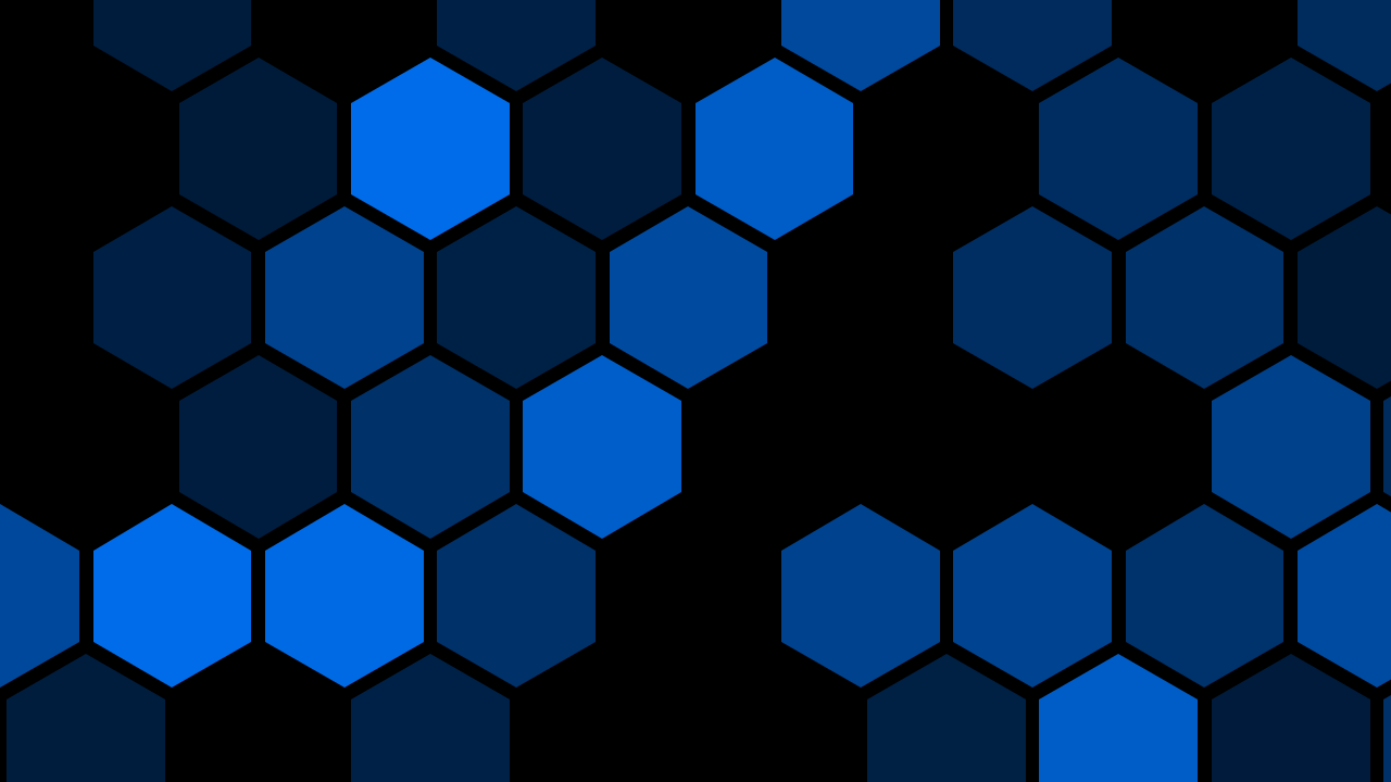 Prussian Blue hexagon background — free HD prussian blue color wallpaper 1920x1080