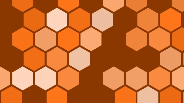 Pumpkin Spice hexagon background — free HD pumpkin spice color wallpaper 1920x1080