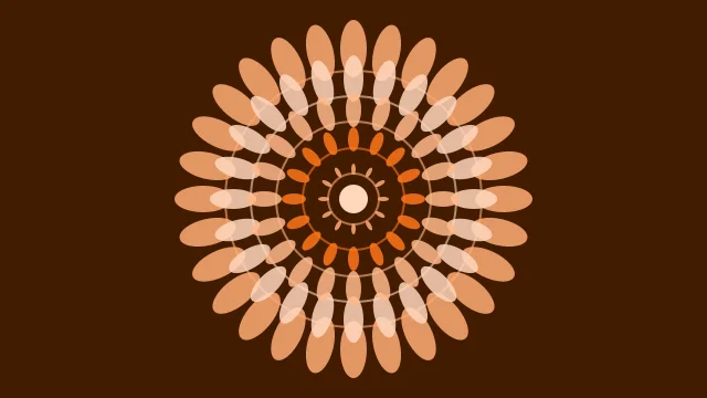 Pumpkin Spice mandala background — free HD pumpkin spice color wallpaper 1920x1080
