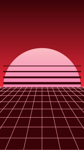Punch Red vaporwave phone wallpaper — free HD punch red mobile wallpaper 1080x1920