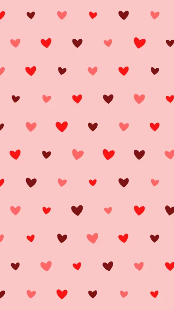 Pure Red hearts phone wallpaper — free HD pure red mobile wallpaper 1080x1920