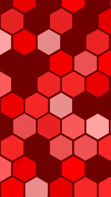 Pure Red hexagon phone wallpaper — free HD pure red mobile wallpaper 1080x1920