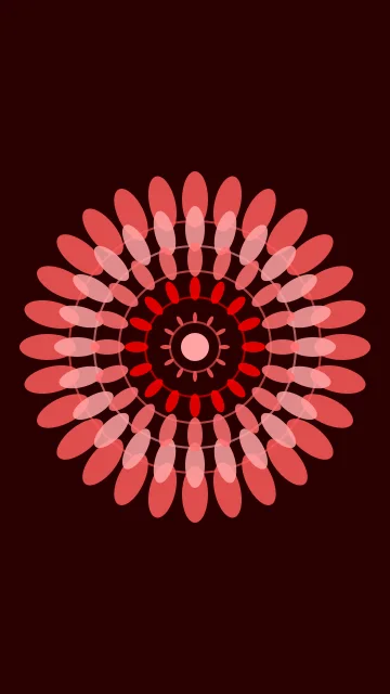 Pure Red mandala phone wallpaper — free HD pure red mobile wallpaper 1080x1920