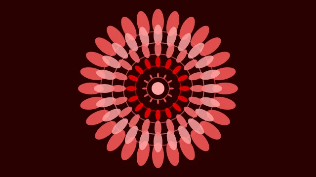 Pure Red mandala background — free HD pure red color wallpaper 1920x1080