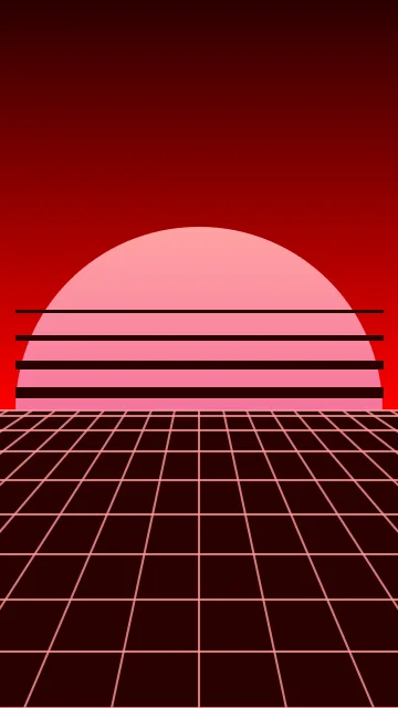 Pure Red vaporwave phone wallpaper — free HD pure red mobile wallpaper 1080x1920