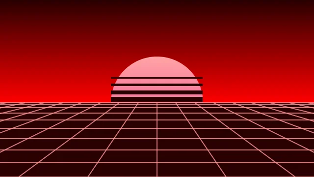 Pure Red vaporwave background — free HD pure red color wallpaper 1920x1080