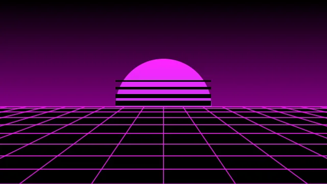 Purple vaporwave background — free HD purple color wallpaper 1920x1080