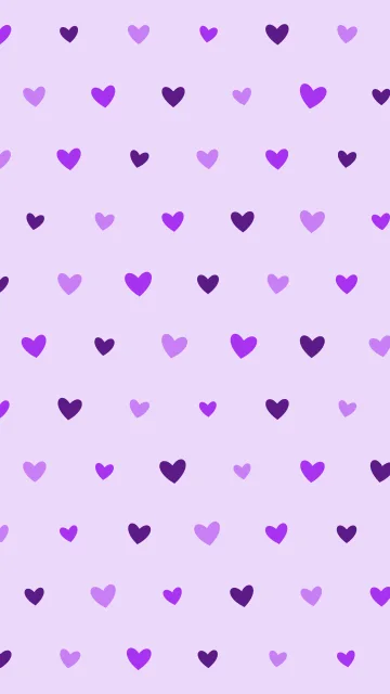 Purple X11 hearts phone wallpaper — free HD girly wallpaper