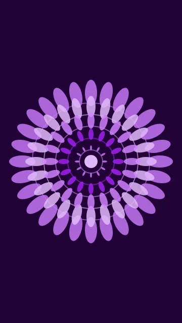 Purple X11 mandala phone wallpaper — free HD purple x11 mobile wallpaper 1080x1920
