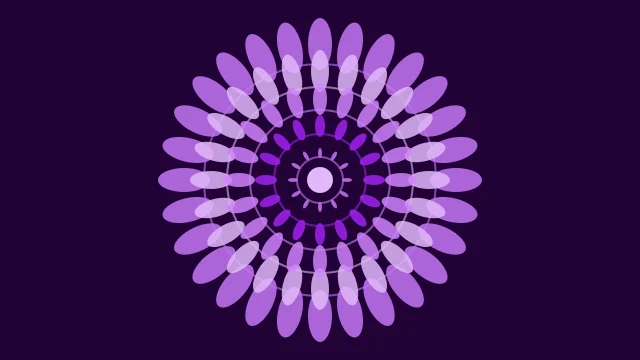 Purple X11 mandala background — free HD purple x11 color wallpaper 1920x1080