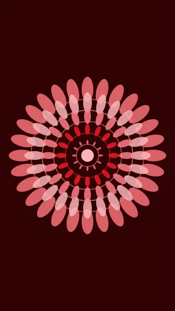 Racing Red mandala phone wallpaper — free HD racing red mobile wallpaper 1080x1920