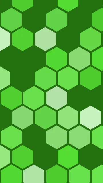 Radioactive Grass hexagon phone wallpaper — free HD radioactive grass mobile wallpaper 1080x1920