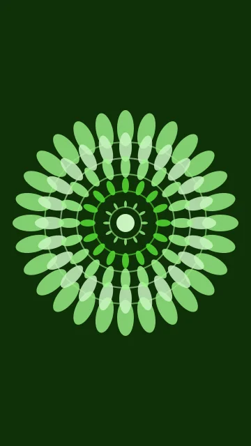 Radioactive Grass mandala phone wallpaper — free HD radioactive grass mobile wallpaper 1080x1920