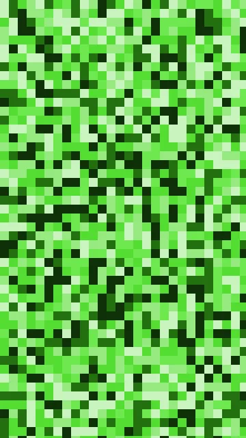 Radioactive Grass pixel phone wallpaper — free HD radioactive grass mobile wallpaper 1080x1920