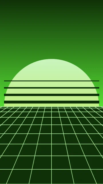 Radioactive Grass vaporwave phone wallpaper — free HD radioactive grass mobile wallpaper 1080x1920