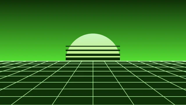 Radioactive Grass vaporwave background — free HD radioactive grass color wallpaper 1920x1080