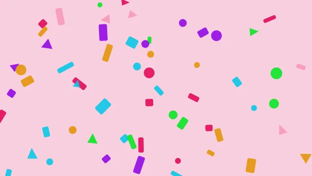 Raspberry Red confetti desktop wallpaper — free 4K raspberry red wallpaper 3840x2160