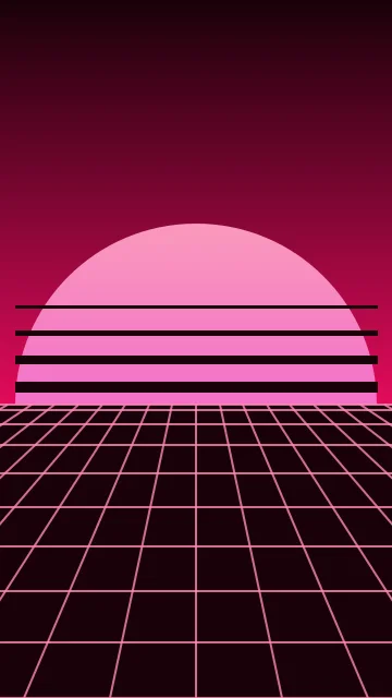 Raspberry Red vaporwave phone wallpaper — free HD raspberry red mobile wallpaper 1080x1920