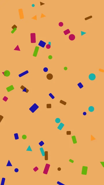 Raw Umber confetti phone wallpaper — free HD raw umber mobile wallpaper 1080x1920