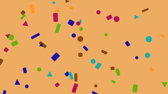 Raw Umber confetti background — free HD raw umber color wallpaper 1920x1080