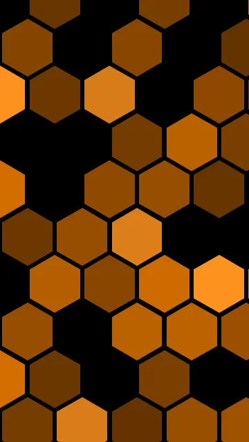 Raw Umber hexagon phone wallpaper — free HD raw umber mobile wallpaper 1080x1920