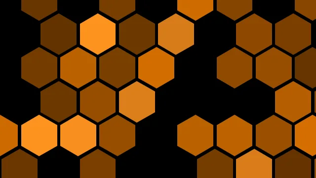 Raw Umber hexagon background — free HD raw umber color wallpaper 1920x1080