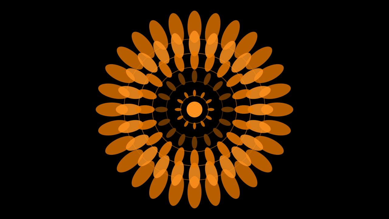 Raw Umber mandala background — free HD raw umber color wallpaper 1920x1080
