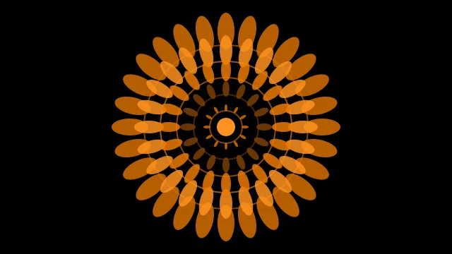 Raw Umber mandala background — free HD raw umber color wallpaper 1920x1080