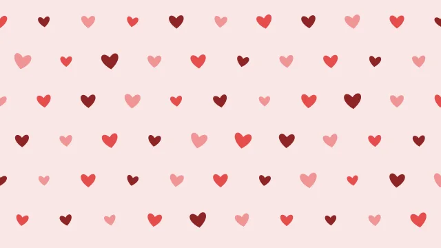 Red 400 hearts background — free HD red 400 color wallpaper 1920x1080
