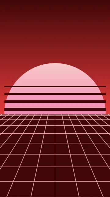 Red 400 vaporwave phone wallpaper — free HD red 400 mobile wallpaper 1080x1920