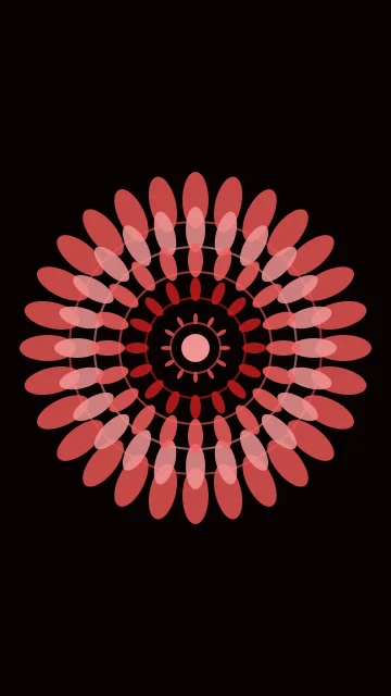 Red 500 mandala phone wallpaper — free HD red 500 mobile wallpaper 1080x1920