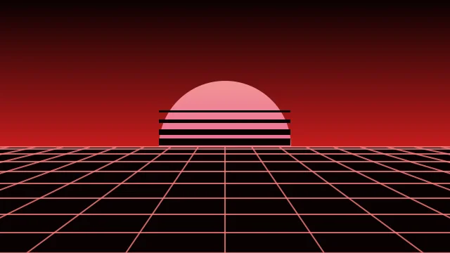 Red 500 vaporwave background — free HD red 500 color wallpaper 1920x1080