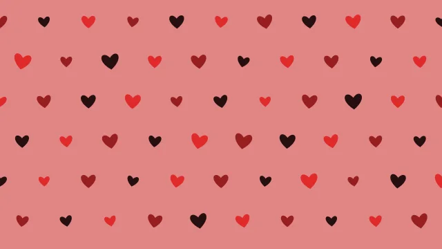 Red 600 hearts background — free HD red 600 color wallpaper 1920x1080
