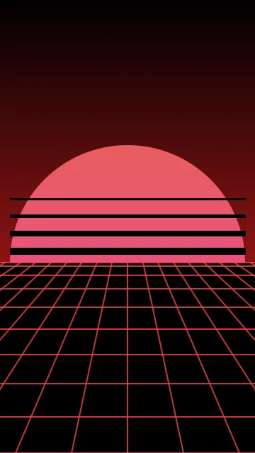 Red 600 vaporwave phone wallpaper — free HD red 600 mobile wallpaper 1080x1920