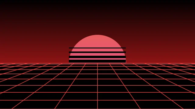 Red 600 vaporwave background — free HD red 600 color wallpaper 1920x1080