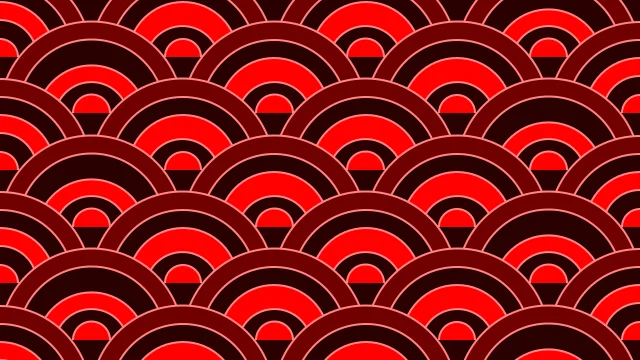 Red art deco background — free HD red color wallpaper 1920x1080