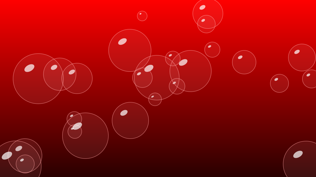 Red bubbles background — free HD red color wallpaper 1920x1080