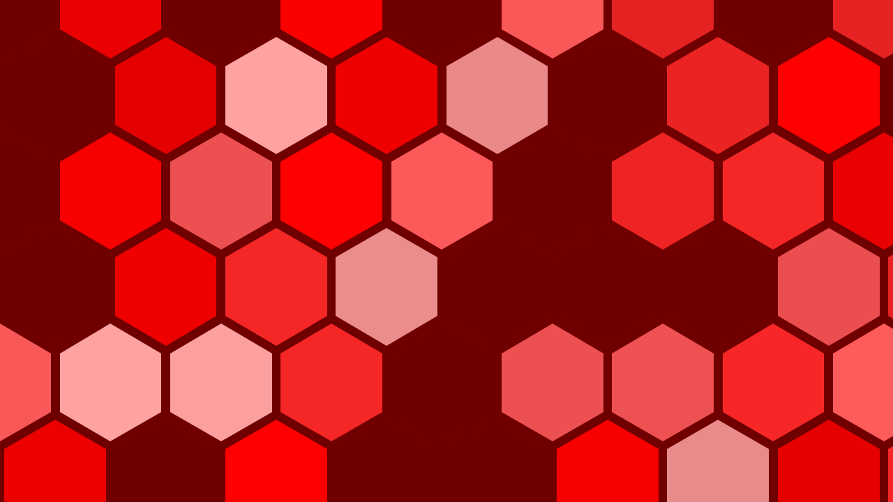 Red hexagon background — free HD red color wallpaper 1920x1080
