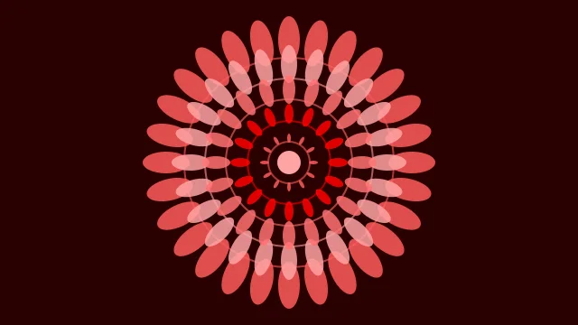 Red mandala background — free HD red color wallpaper 1920x1080