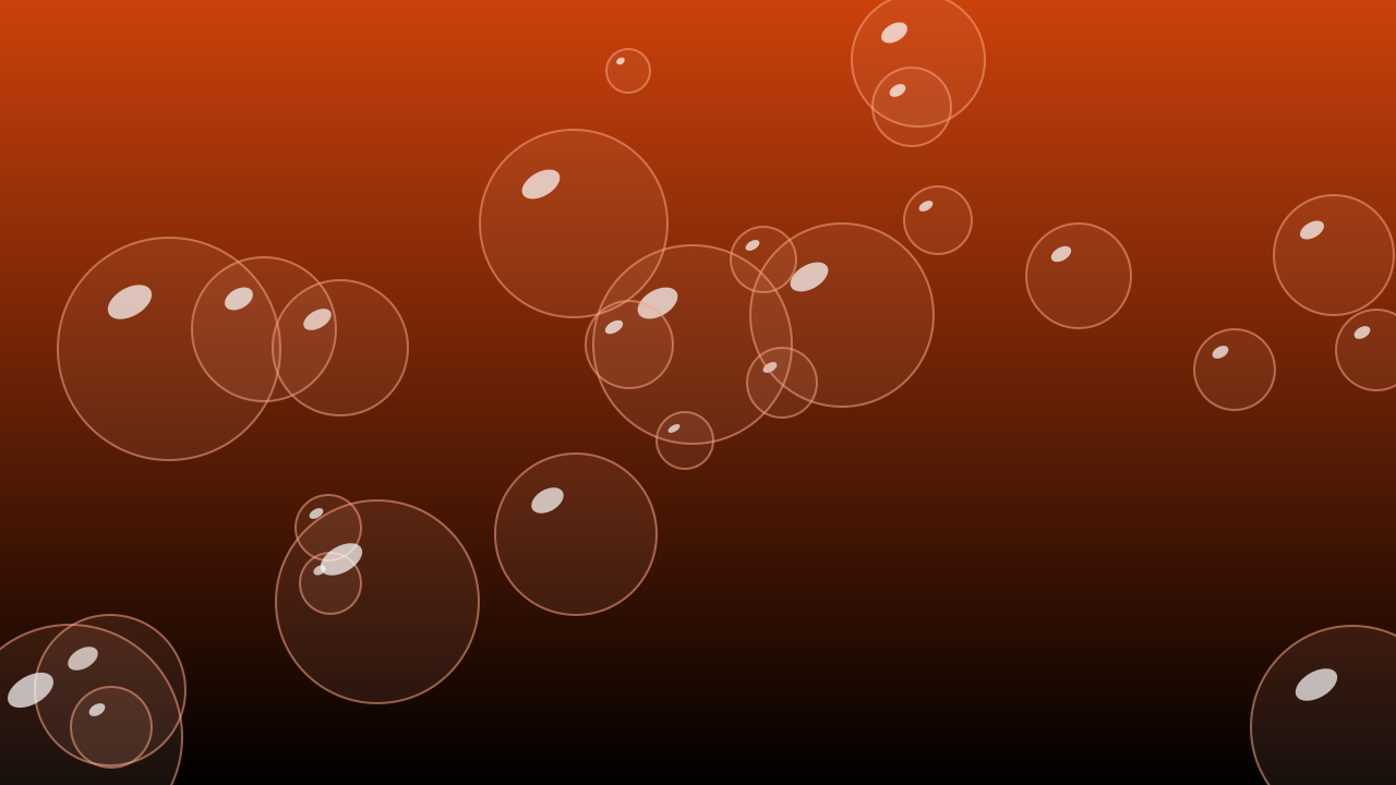 Red Ochre bubbles background — free HD red ochre color wallpaper 1920x1080