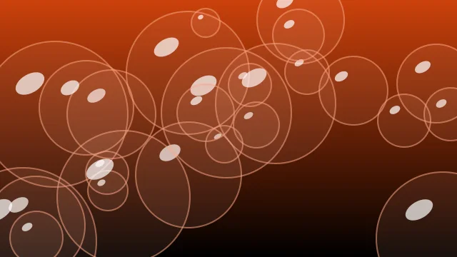 Red Ochre bubbles background — free HD red ochre color wallpaper 1920x1080