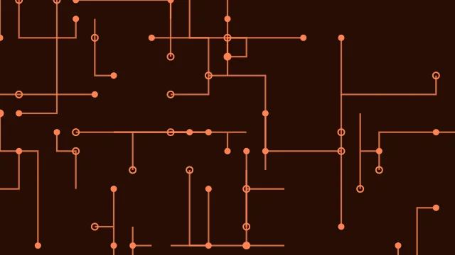 Red Ochre circuit board background — free HD red ochre color wallpaper 1920x1080